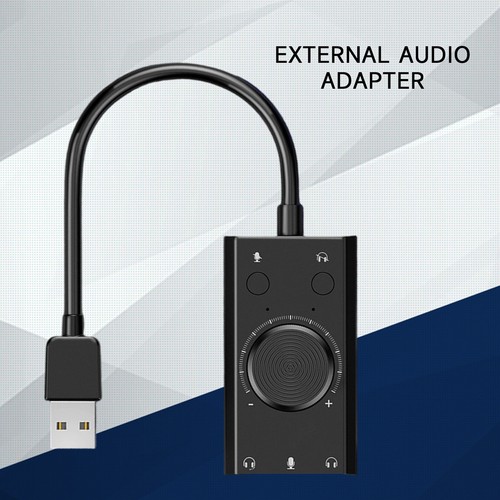 USB Gaming headphone 7.1 External Sound Card Audio Adapter 3.5mm for PC Xbox PS4 - Picture 5 of 14