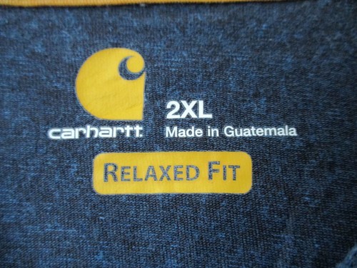 Carhartt Force Pocket T-Shirt Herren 2XL blau leicht Relaxed Fit 100410 446 - Bild 12 von 16