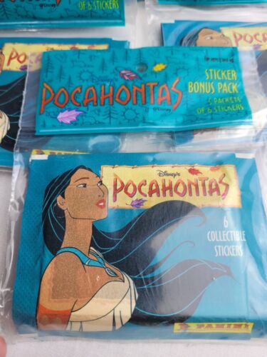 Disney Pocahontas Sticker Bonus Packs 5 Packungen à 6 Sticker insgesamt 150 Sticker - Bild 2 von 4