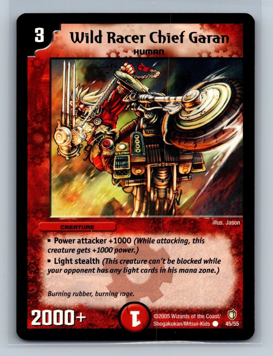 Duel Masters TCG - Wild Racer Chief Garan 45/55 - Ultra