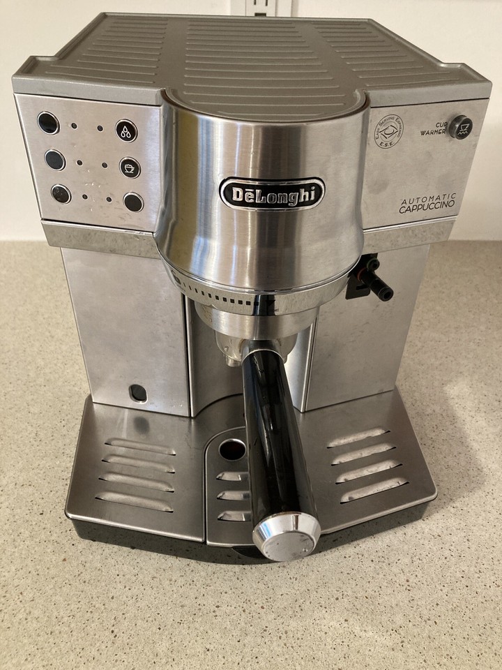DeLonghi EC860 Automatic Espresso Machine Silver eBay