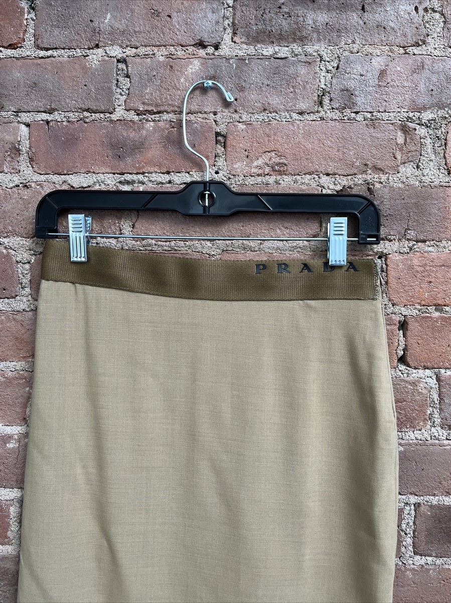 スカート PRADA 'Stuoia Old' skirt 8050245580654_PRADAWRUNWAY-