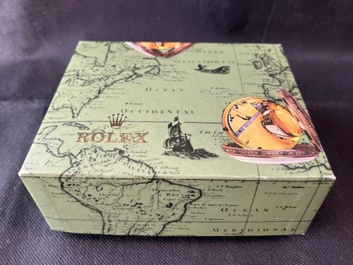 No Watch, Outside paper Box, Original Rolex watch box case, papers set-h0204-3 - Picture 19 of 23