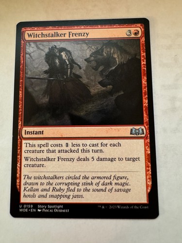 Mtg Wilds of Eldraine red cards BUY 2 GET 2 FREE!!!! - Picture 23 of 44