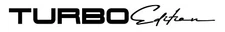 Turbo Edition Vinyl Die Cut Car Truck Window Decal Sticker Choose Size And Color