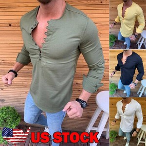 Fashion-Men-039-s-Luxury-Stylish-Slim-Fit-Shirt-Long-Sleeve-Casual-Dress-Shirts-Tops