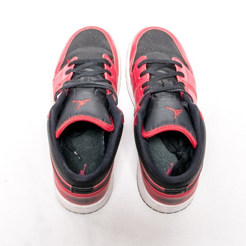 🔥 Nike Air Jordan 1 Low GS 'Reverse Bred' 2021 553560-605 Youth Size 6Y 🔥 - Picture 10 of 13