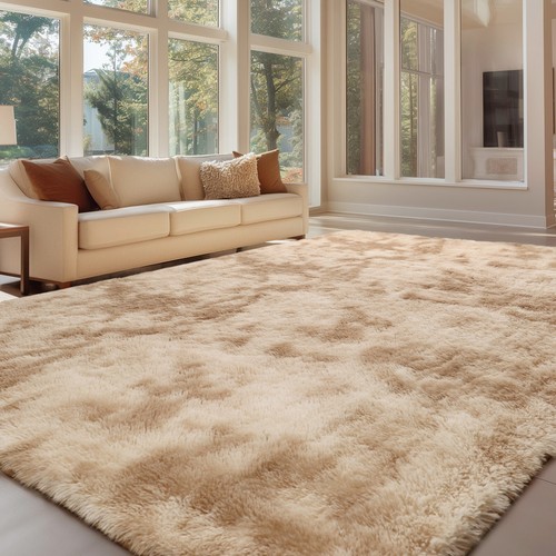 Washable Large Fluffy Shaggy Rug – Soft Area Carpet for Living/Bedroom - Picture 21 of 36