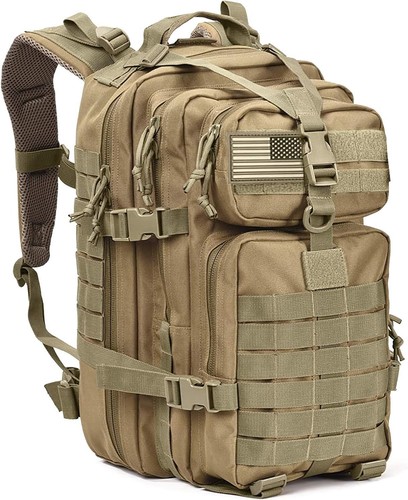 45L Large Military Tactical Backpack Army 3 Day Assault Pack Molle Bag Rucksack - Picture 20 of 54