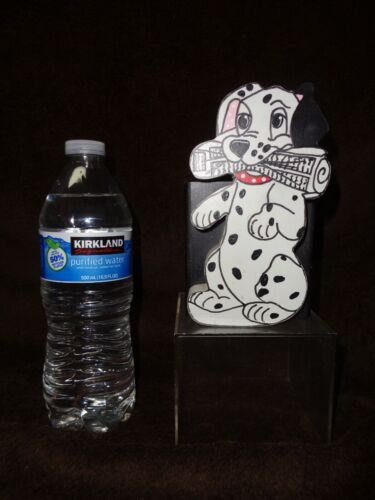 WOODEN DALMATIAN PENCIL/PEN HOLDER 6" TALL W/EIGHT (8) HOLE SPACES--VERY CUTE - Picture 2 of 7