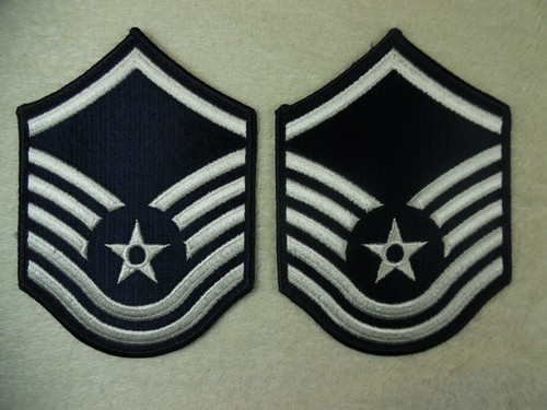 Lote de 50 parches de insignia de sargento maestro de la USAF 4" parche militar grande A9A - Imagen 1 de 3