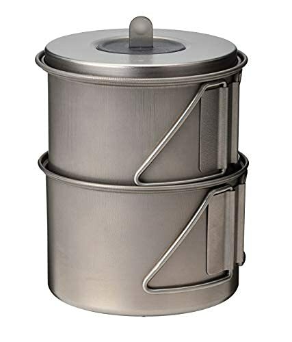 Snow Peak SCS-004TR Titanium Mini Solo Cookset NEW from  w/Tracking - Picture 1 of 1