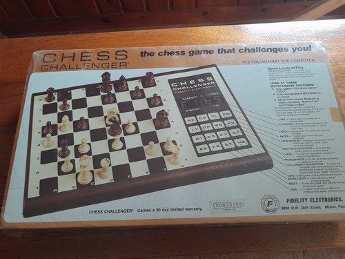 VINTAGE ELEKTRONISCHE TREUE SCHACHHERAUSFORDERER. VERSIEGELT - Bild 8 von 8