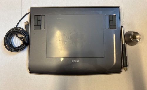 Wacom Intuos 3 Graphics Tablet USB PTZ-630 Stylus, Base, Mouse USB RETRO TECH - Picture 1 of 7
