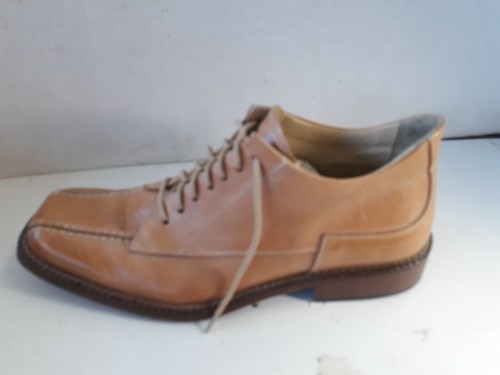 Vintage Tan Vero Cuoio Men’s Dress Shoes Made in Italy Size 42 - Picture 7 of 10