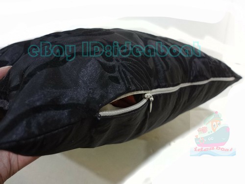 Home Decor Sofa Square Raised Flocked Blossom Satin Cushion Cover/Pillow case - Picture 85 of 92