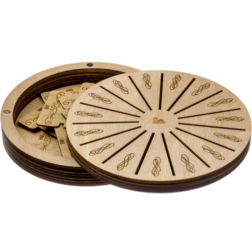 Box for handicraft + 17 bobbins FLZB(N)-049 - Picture 2 of 6