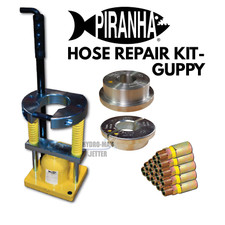 3/8' BLACK Piranha Hydro Jetter Hose REPAIR KIT Guppy Hose Swage FREE SHIPPING