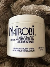 Nairobi Hair and Scalp Daily Moisturizing Hairdressing ~ 4 Oz.