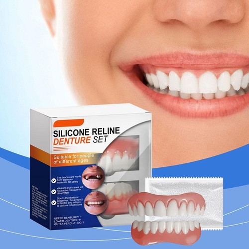 Silicone Relinedenture Set, Denture Reline Kit, Denture Set - Picture 6 of 14