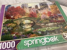 Springbok's 1000 Piece Jigsaw Puzzle Central Park Paradise - Made in USA