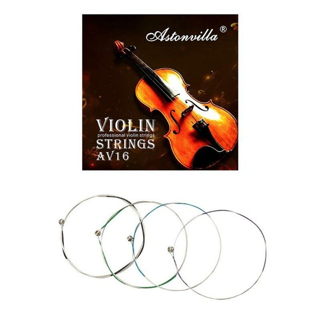 AV16 Professional Violin Strings (E-A-D-G) Cupronickel String For 4/4 3/4 1/2 AV16 Professional Violin Strings (E-A-D-G) Cupronickel String For 4/4 3/4 1/2