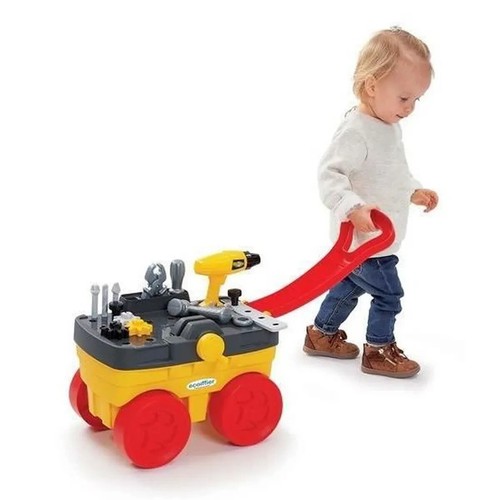 Chariot Mécanique Jouets Boîte à Outils pour Enfants Dès 18 Mois - Foto 3 di 5