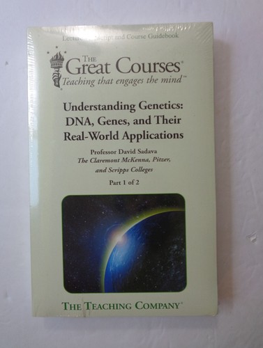 *NEW / SEALED* Great Courses - Understanding Genetics w/ Guidebook & Transcript - Foto 4 di 6