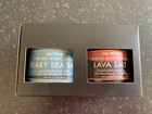 SALTVERK ICELANDIC SALT GIFT SET 2 JARS FLAKY 90G & LAVA 90G BRAND NEW & SEALED