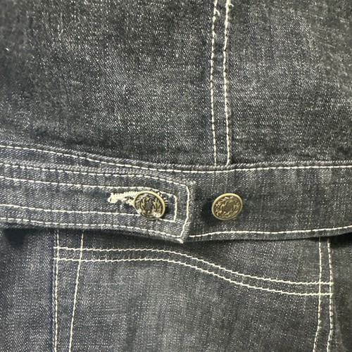Vintage Patchwork Denim Enyce Gr. 40x32 Jeans und Gr. XXL Jeansjacke Baggy - Bild 12 von 22