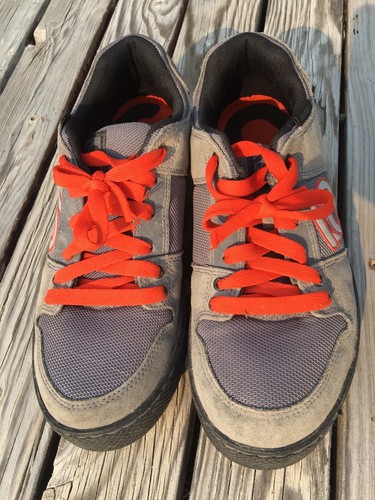 Five Ten Freerider grau rot Mountainbike Stealth Gummi Schuhe Größe 10 Herren " - Bild 3 von 19