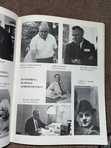 Vintage 1968 Milton College Yearbook Use for Genealogy Milton, Wisconsin - Picture 10 of 13