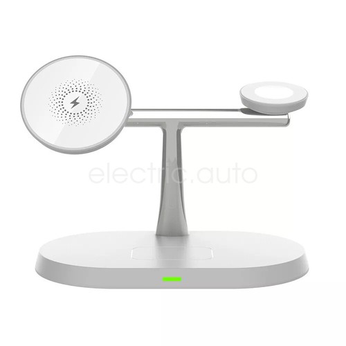 3in1 Wireless Charger for iPhone Airpods Apple Watch 15W Magnetic Fast Charging - Photo 17 sur 22