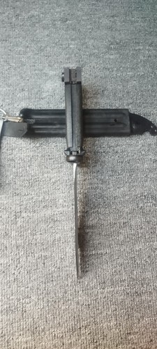 RARO FODERO COLTELLO JUGOSLAVO OPACO 6x4 tipo I TRINCEA COMBATTIMENTO MILITARE fodero - Foto 10 di 10