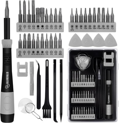 STREBITO Small Screwdriver Set 43 in 1 Precision Screwdriver Set with Torx T6 T8