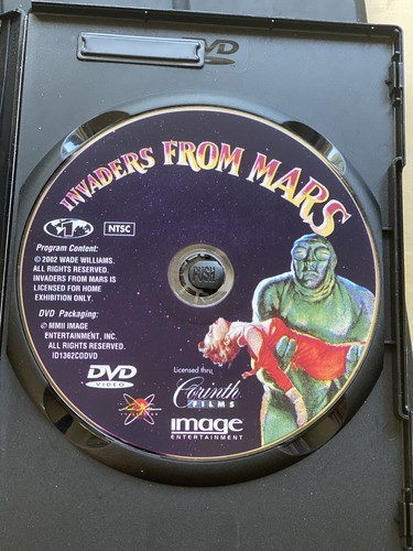 Invaders From Mars 50th Anniversary Special Edition  DVD Rare oop - Picture 3 of 4