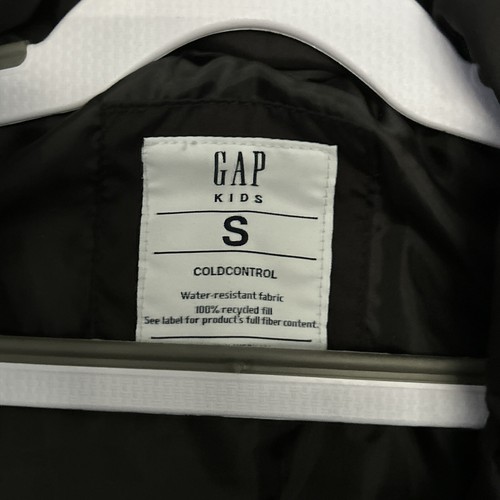 Gap Kids Cold Control Puffer Jacket Blavk Sleeveless Youth Girls Small - Picture 5 of 5