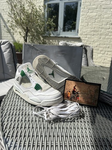 Rare Air Jordan 4 Retro 'Classic Green' 2004 with box UK 8 - Collectible - Picture 12 of 18