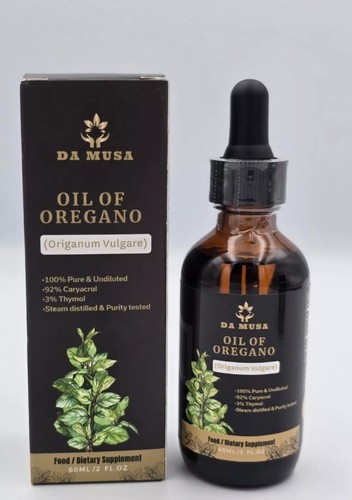 100% REINES NATÜRLICHES DA MUSA WILDES OREGANOÖL - UNVERDÜNNT - CARVACROL 92% - 60ML  - Bild 14 von 14