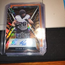 2023 LEAF EXOTIC TIGER BA-EH3 EVAN HULL XRC AUTO 4/15 -INDIANAPOLIS COLTS
