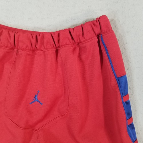 Air Jordan Jumpman basketball shorts men's 2XL red heavy fleece Sports Gym - Picture 9 of 14