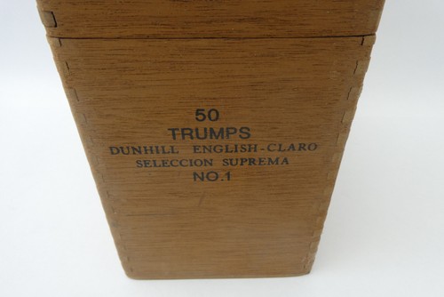 Empty Temple Hall Jamaica Dunhill English-Claro Imported Fingerjoint Cigar Box - 第 4/13 張圖片