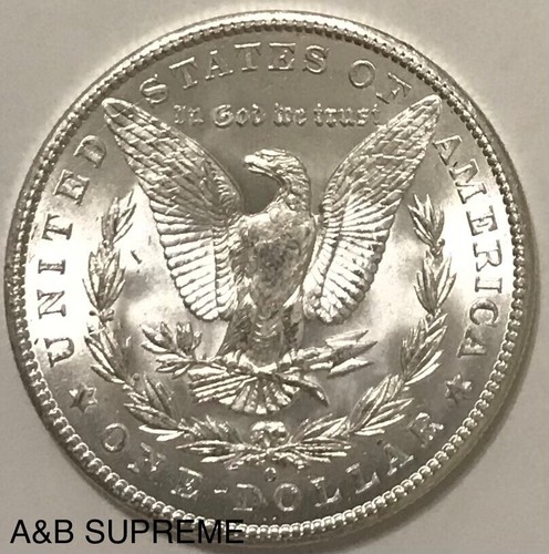 1902 O Morgan Dollar From OBW Estate Roll Choice-Gem Bu Uncirculated 90% Silver - Picture 3 of 6