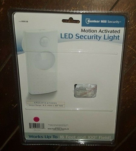 Bunker Hill Motion Activated LED Security Light -Up to 16 Feet- Model #99938 - Picture 2 of 2