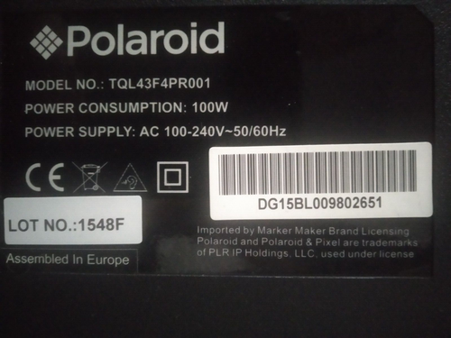 👌carte alimentation 168P-L3L02A-W0 5800-L3L02A-W000 tv polaroid tql43f4pr001👌 - 第 3/5 張圖片