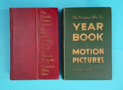 The Film Daily Year Book of Motion Pictures 1951 & 1952 -2 books (A590) - Picture 4 of 24