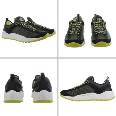 Timberland Men's GREENSTRIDE SOLAR WAVE LOW Green Hiking Sneakers Size 10 - 11.5