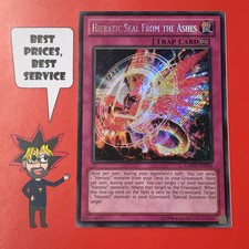 Yugioh Hieratic Seal From The Ashes GAOV-EN088 Secret Rare 1st Edition