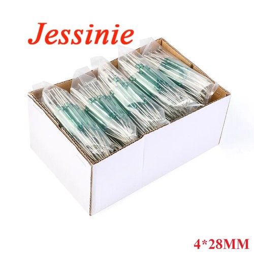 Sensores Interruptor de Caña Magnética 100 Piezas 4x28mm Normalmente Abiertos SIN HÁGALO USTED MISMO Verde - Imagen 5 de 5