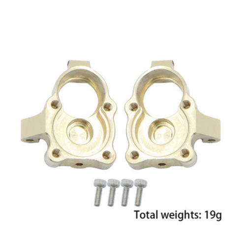 Heavy Duty Brass Portal Axle Housing For 1/24 FMS FCX24 Xiaoqi RC Crawler Car - Picture 15 of 17